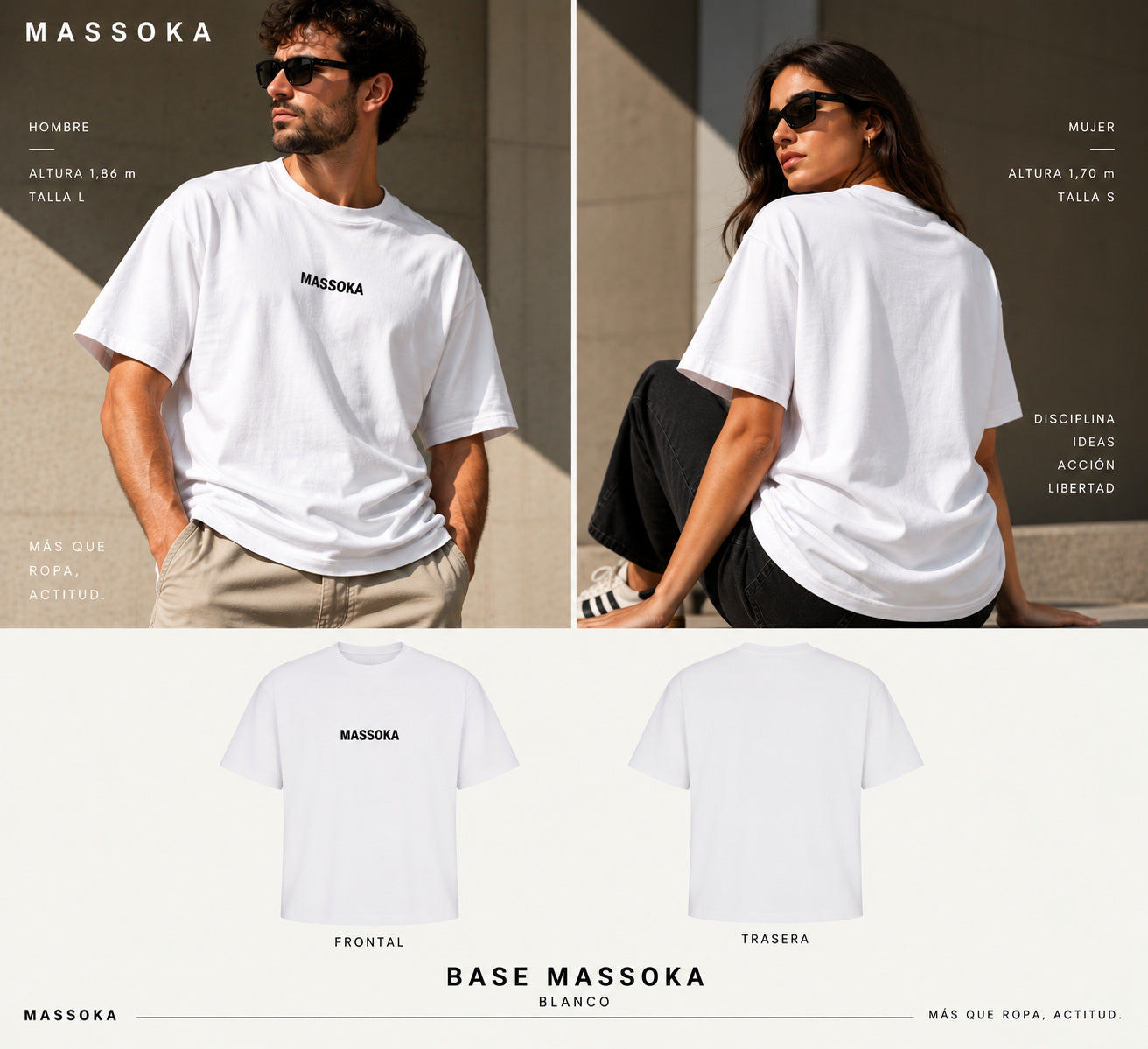 BASE MASSOKA [BLANCO] — Composición editorial