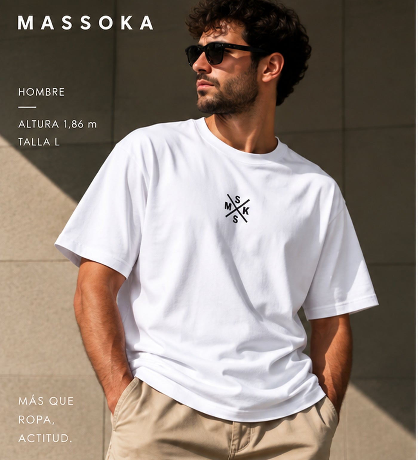 BASE FULL SIGLAS [BLANCO] — Hombre