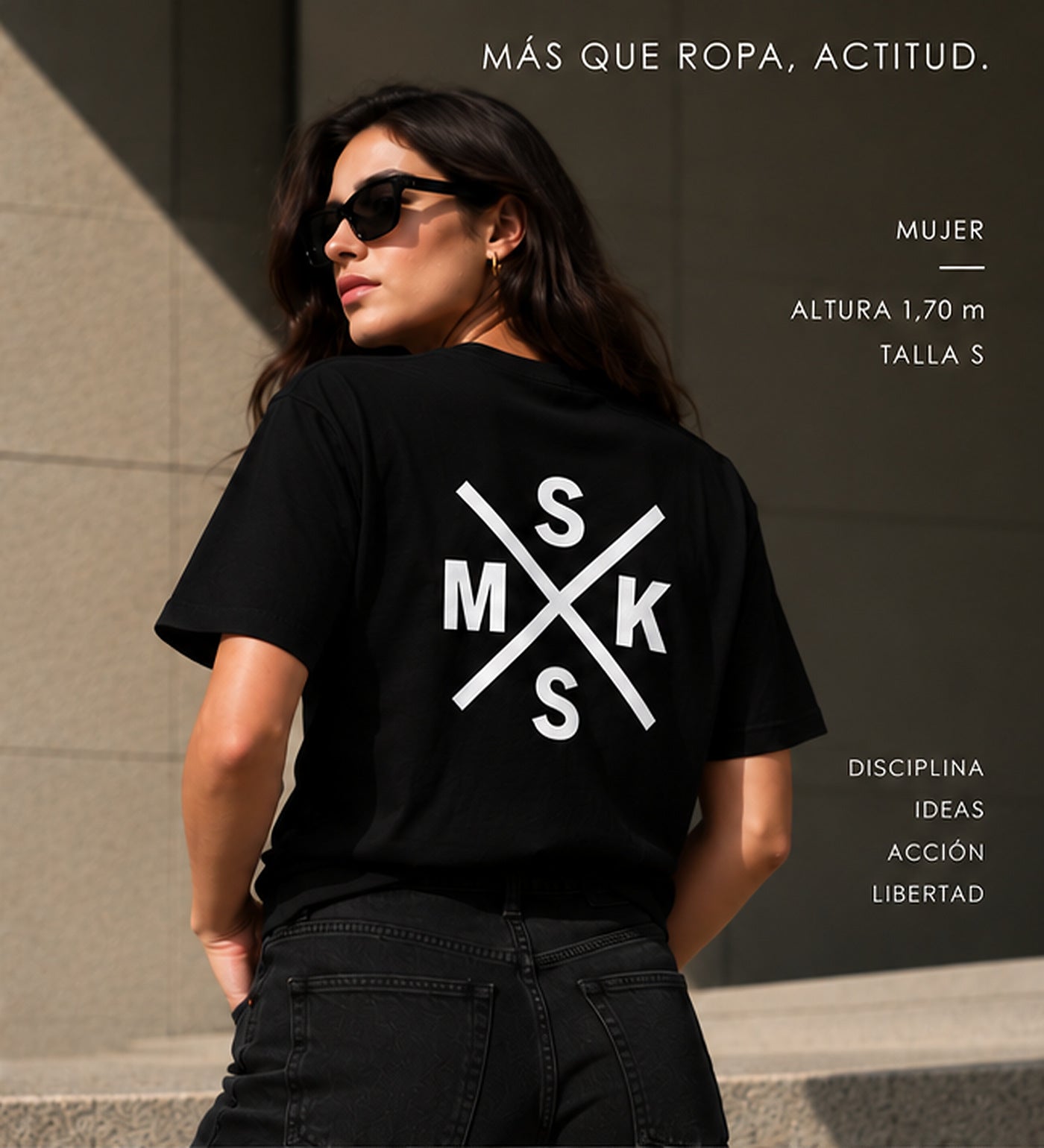 BASE FULL SIGLAS [NEGRO] — Mujer