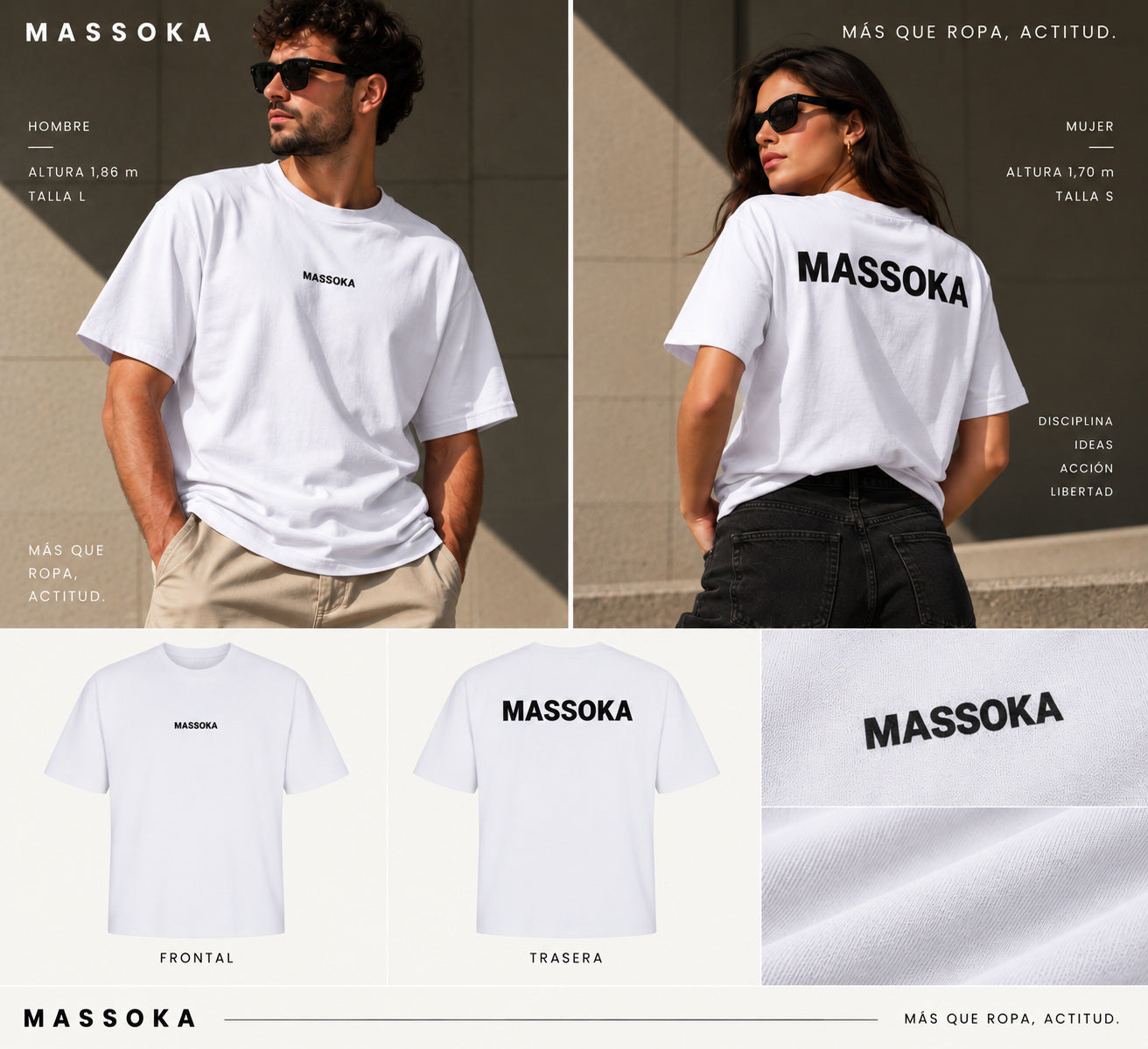 BASE FULL MASSOKA [BLANCO] — Composición editorial