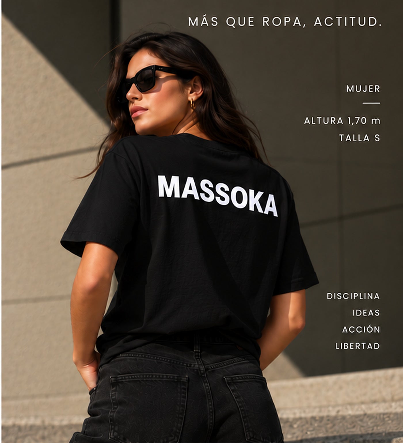 BASE FULL MASSOKA [NEGRO] — Mujer