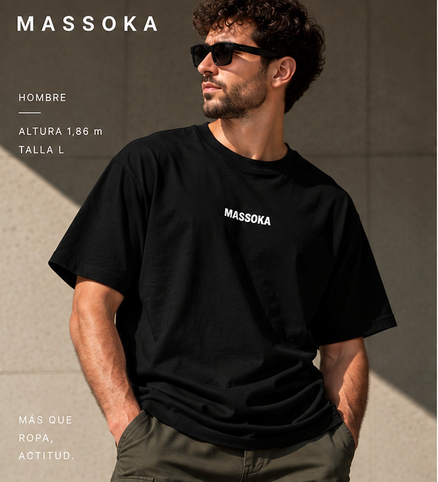 BASE MASSOKA [NEGRO] — Hombre