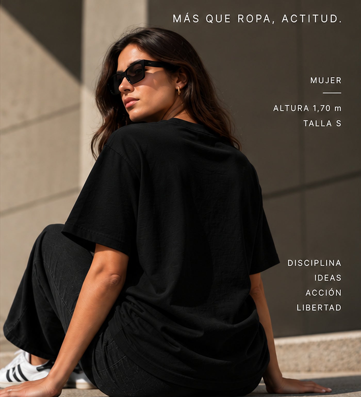 BASE MASSOKA [NEGRO] — Mujer