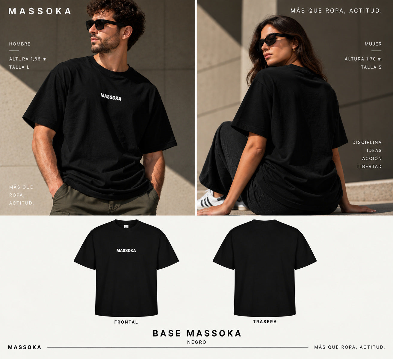 BASE MASSOKA [NEGRO] — Composición editorial