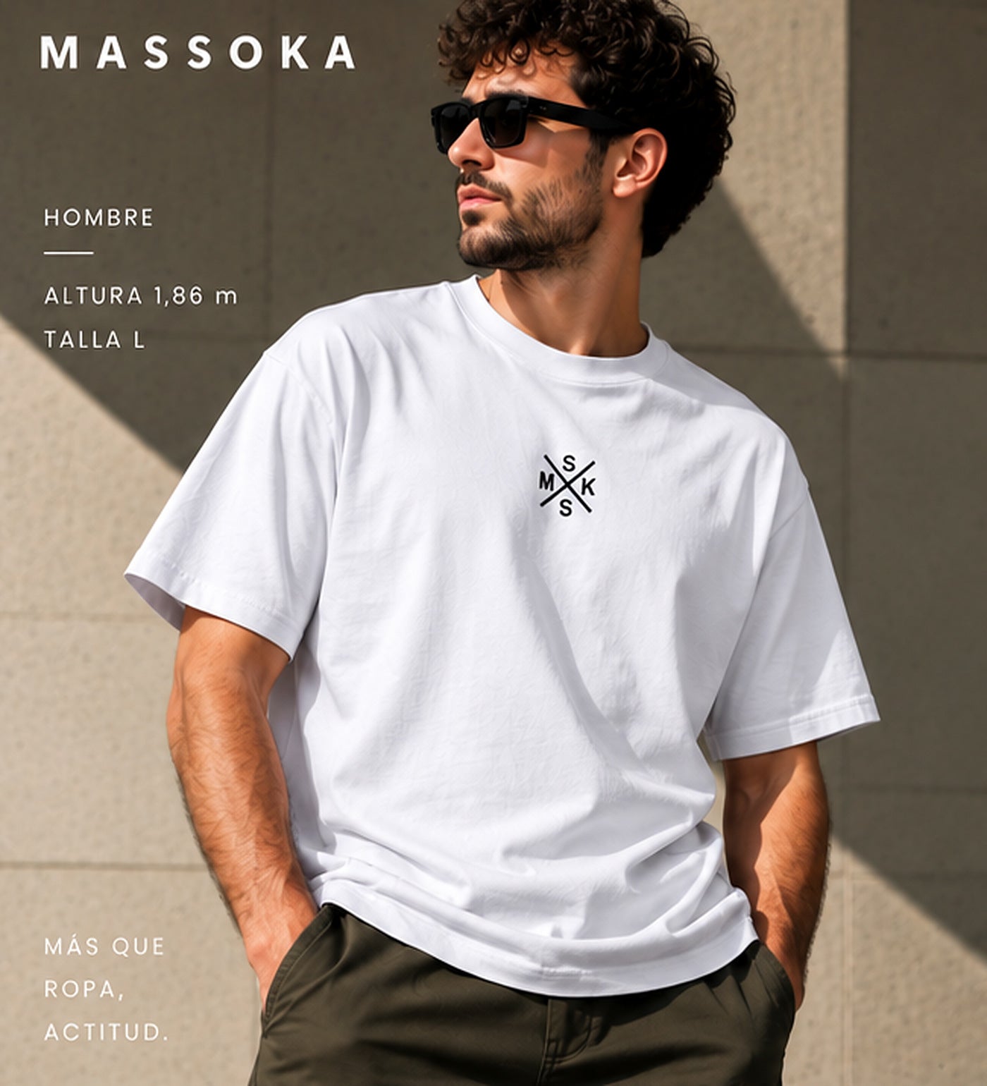 BASE SIGLAS [BLANCO] — Hombre