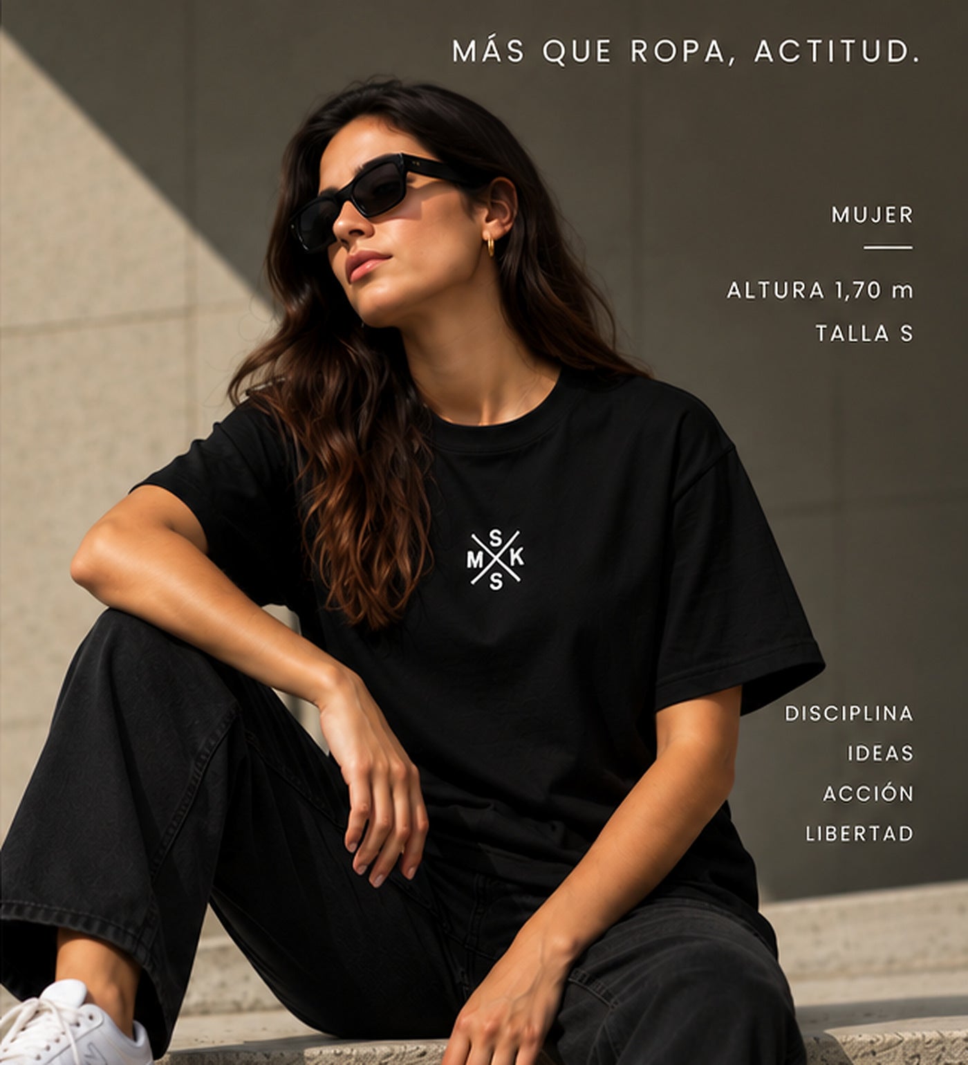 BASE SIGLAS [NEGRO] — Mujer