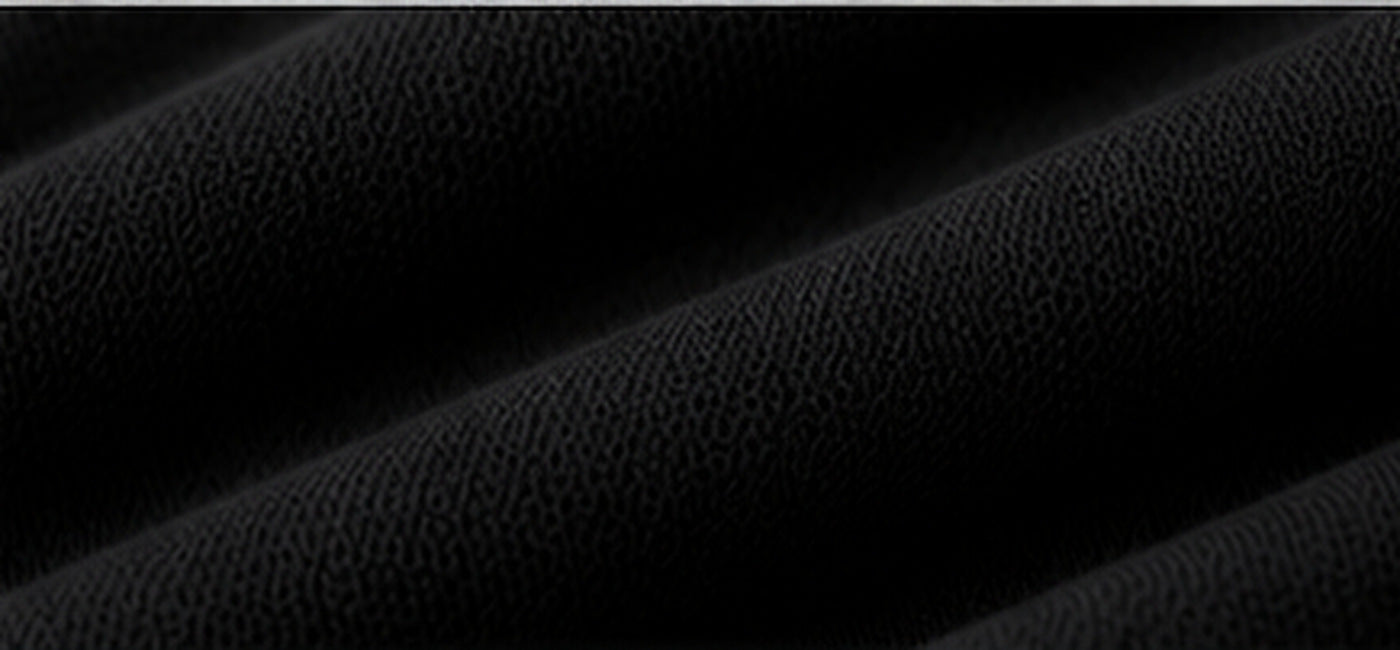 BASE SIGLAS [NEGRO] — Detalle del estampado