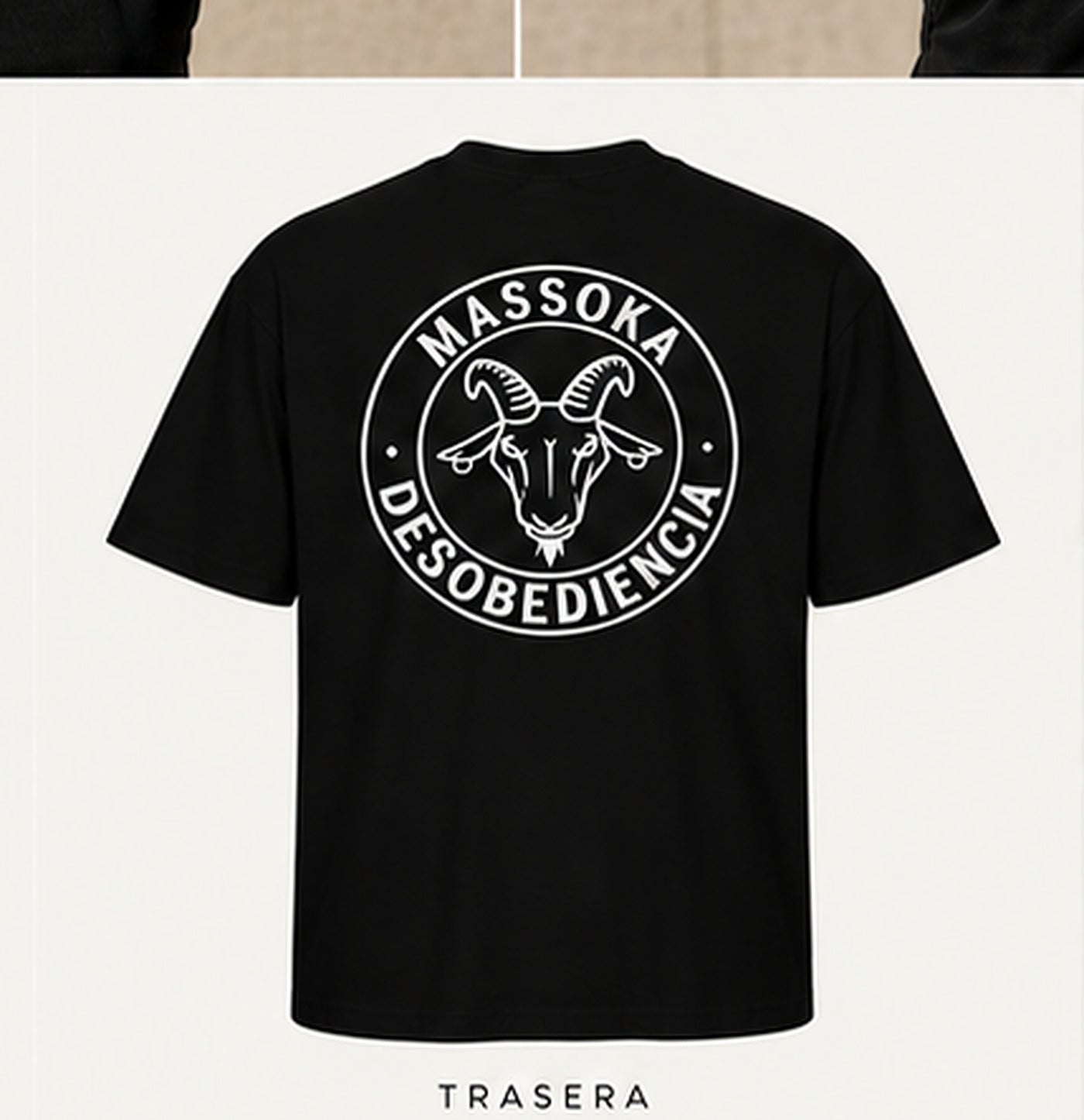 ORIGEN DESOBEDIENCIA [NEGRO] — Trasera