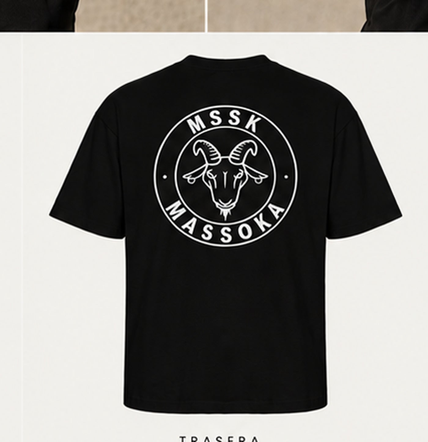 ORIGEN MASSOKA [NEGRO] — Trasera
