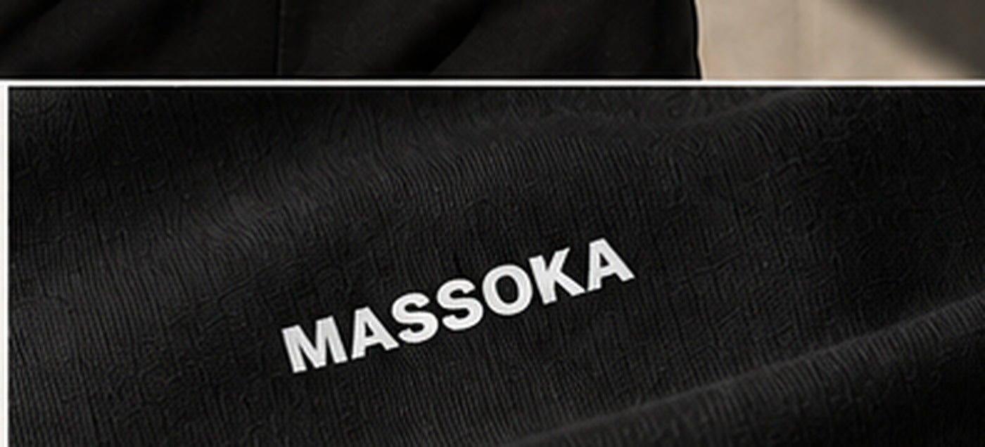 ORIGEN MASSOKA [NEGRO] — Detalle de etiqueta