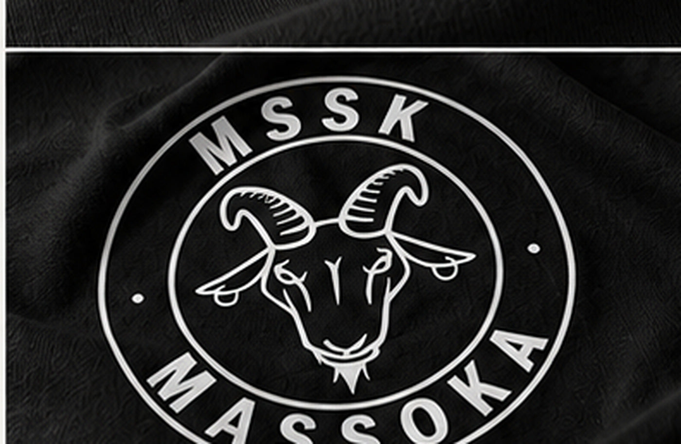 ORIGEN MASSOKA [NEGRO] — Detalle del estampado