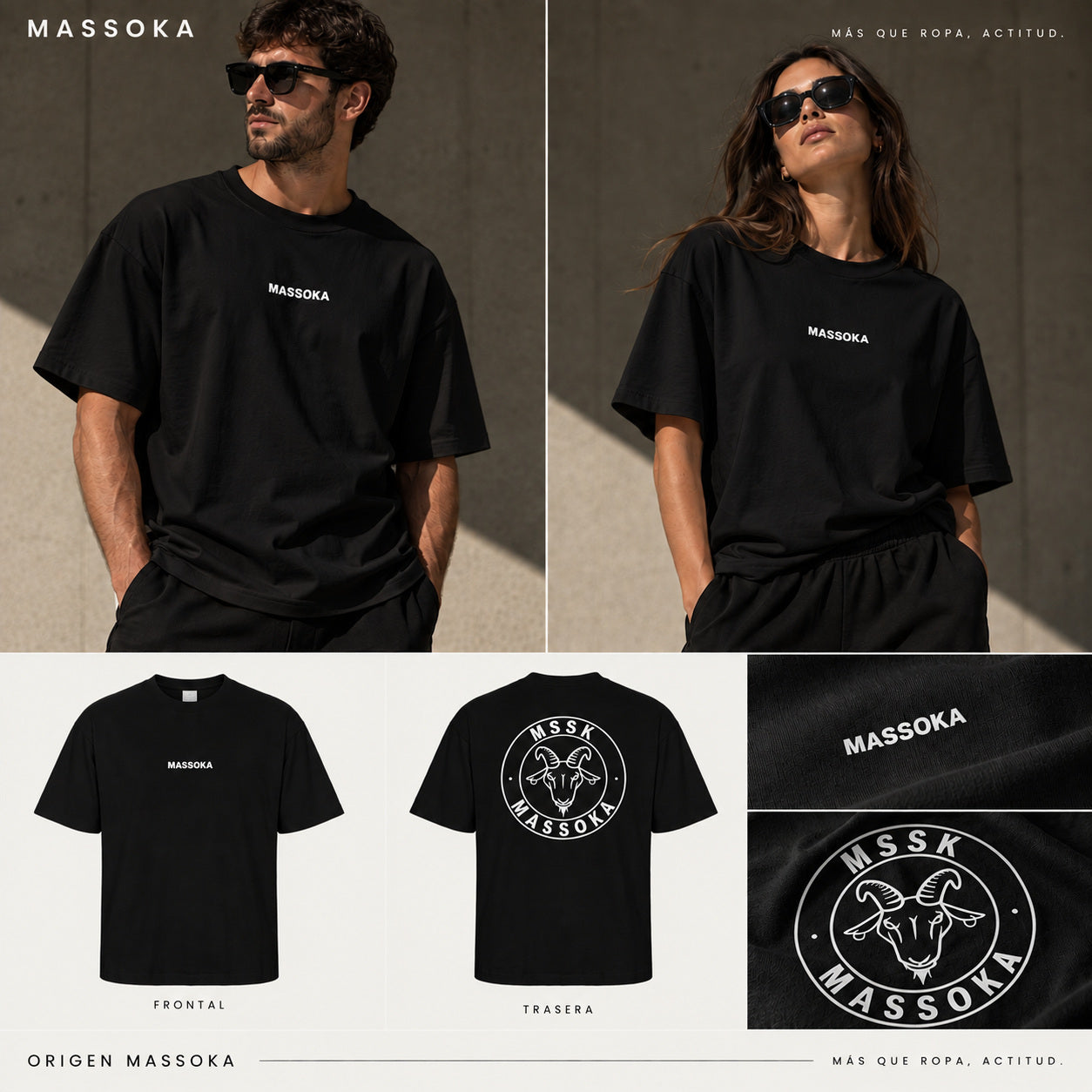 ORIGEN MASSOKA [NEGRO] — Composición editorial
