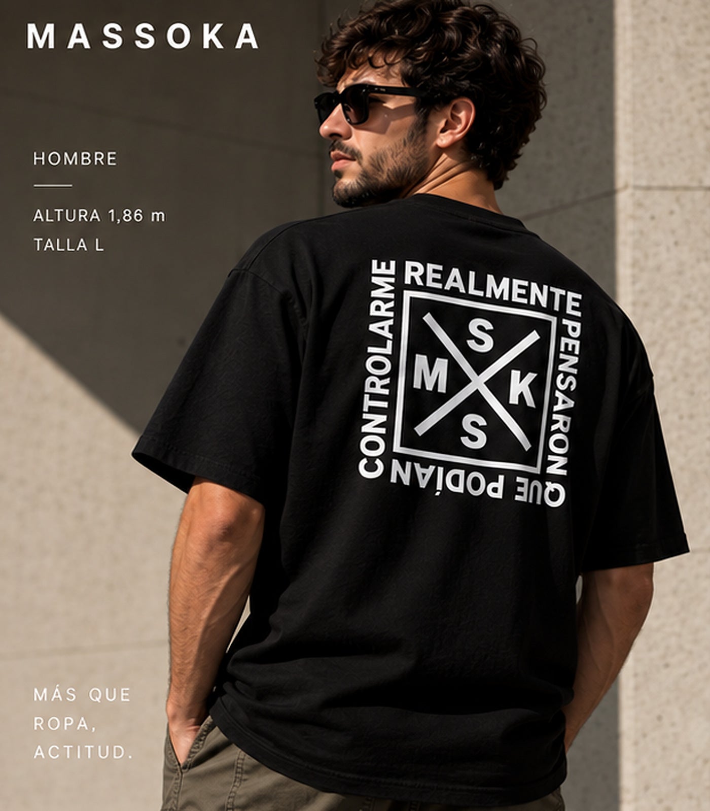 REALMENTE [NEGRO] — Hombre