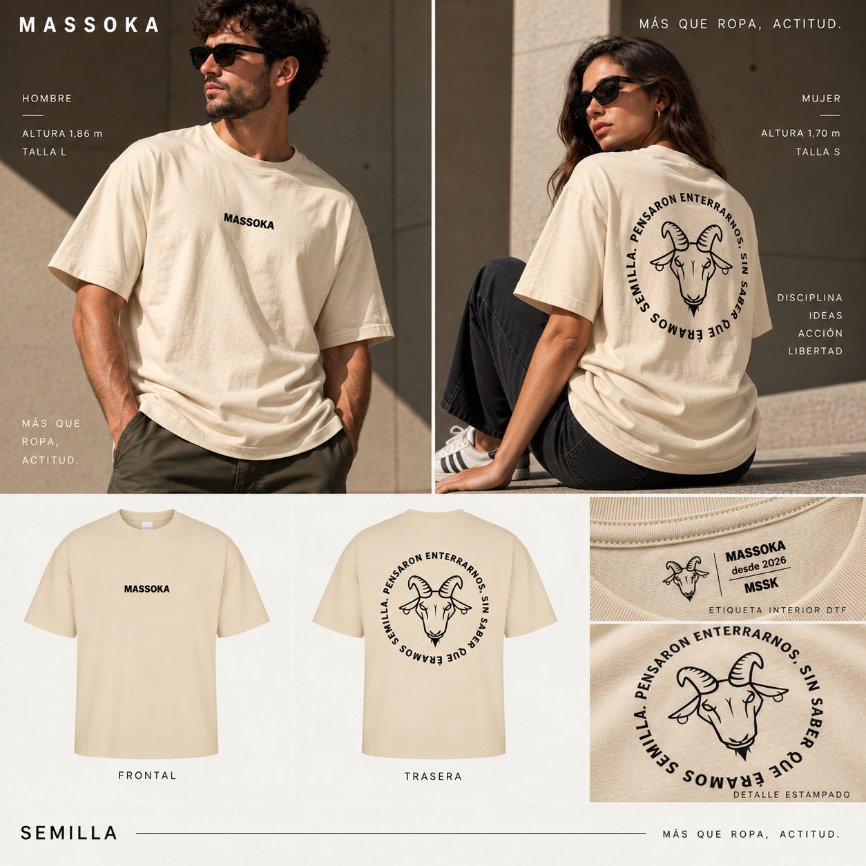 SEMILLA [ARENA] — Composición editorial