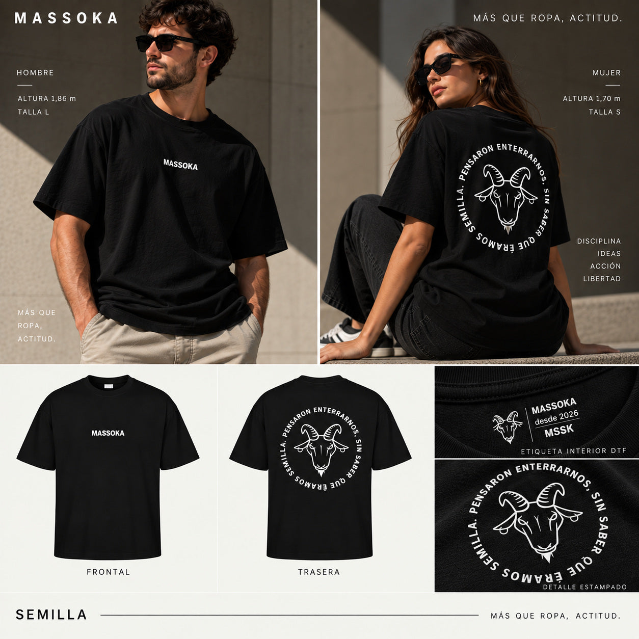 SEMILLA [NEGRO] — Composición editorial