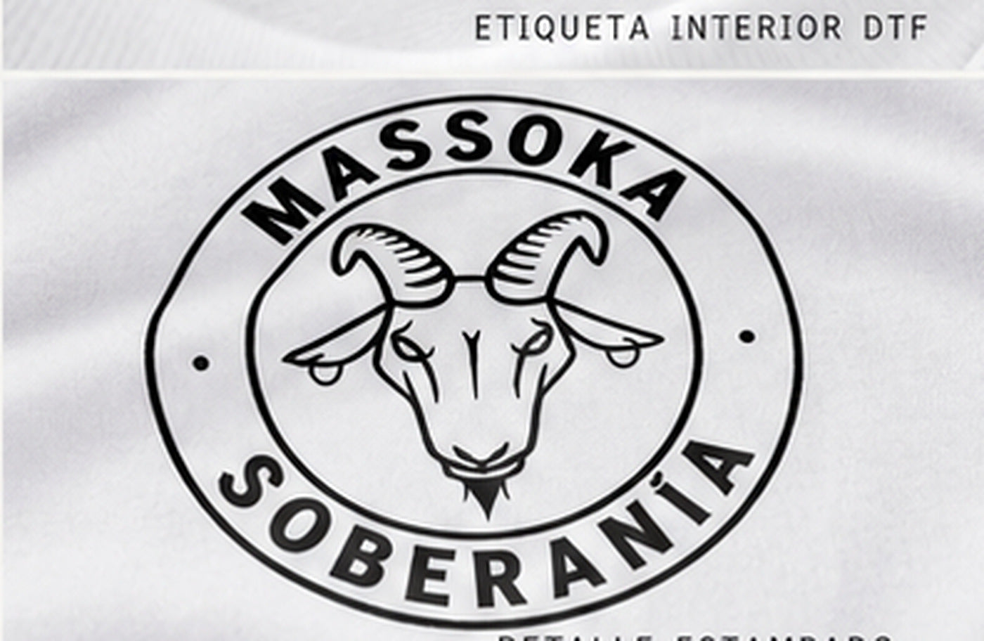 ORIGEN SOBERANÍA [BLANCO] — Detalle del estampado